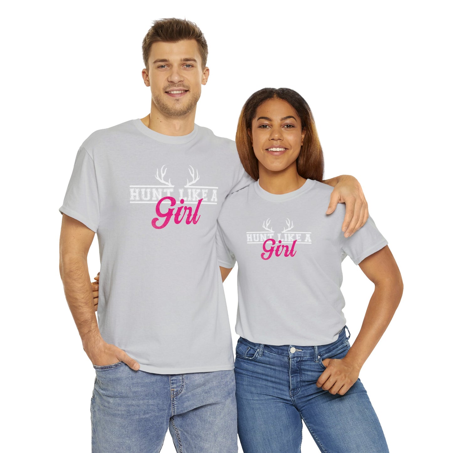 Hunt Like a Girl Unisex Heavy Cotton Tee