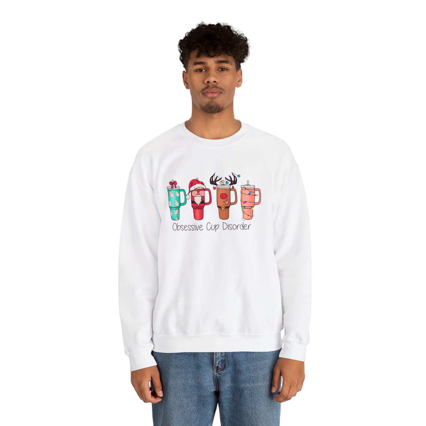 Obsessive Cup Disorder Unisex Heavy Blend™ Crewneck Sweatshirt