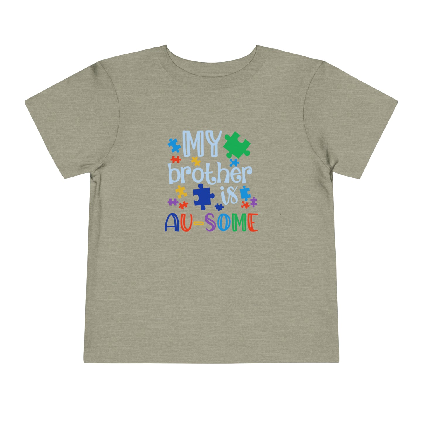My Brother Is Au-some Toddler Short Sleeve Tee