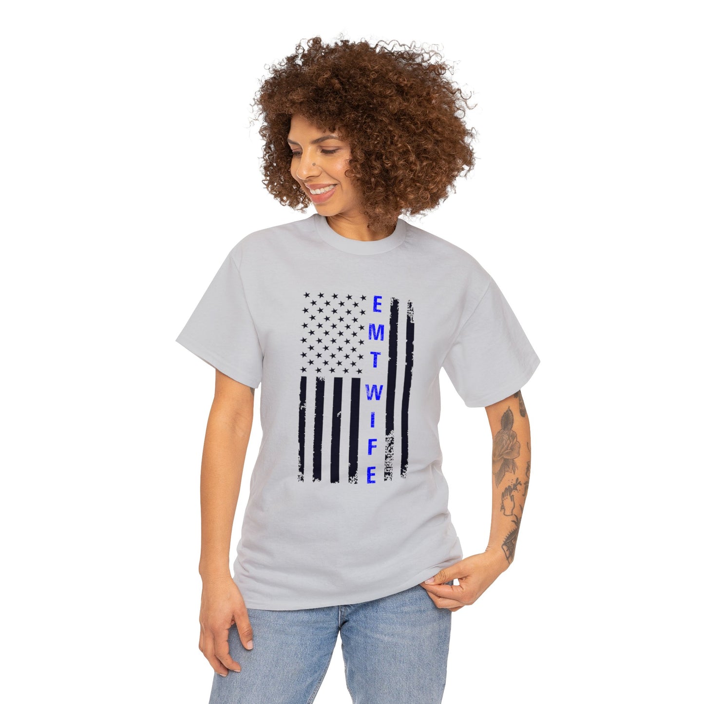 EMT Wife Unisex Heavy Cotton Tee