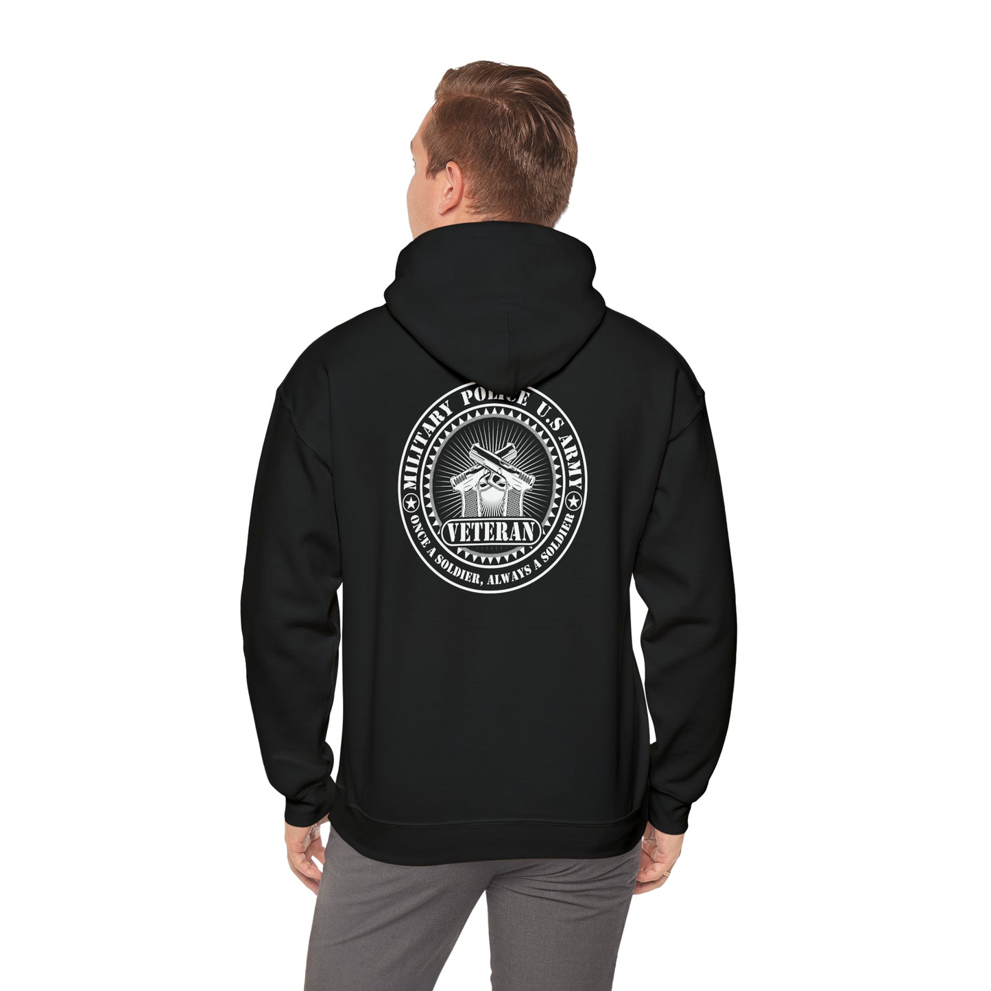 Military Police US Army Veteran Unisex Heavy Blend™ Hooded Sweatshirt