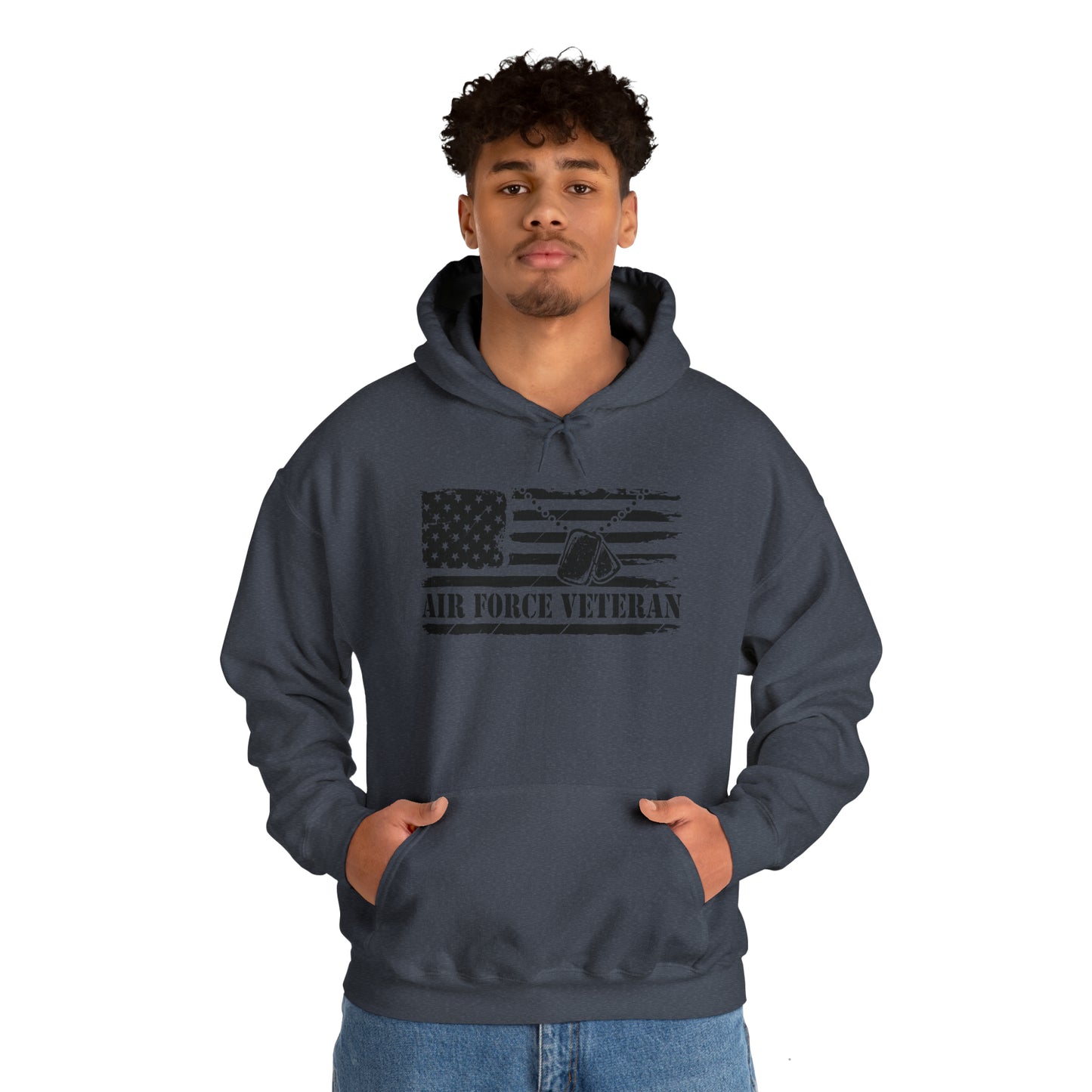 Air Force Veteran Unisex Heavy Blend™ Hooded Sweatshirt