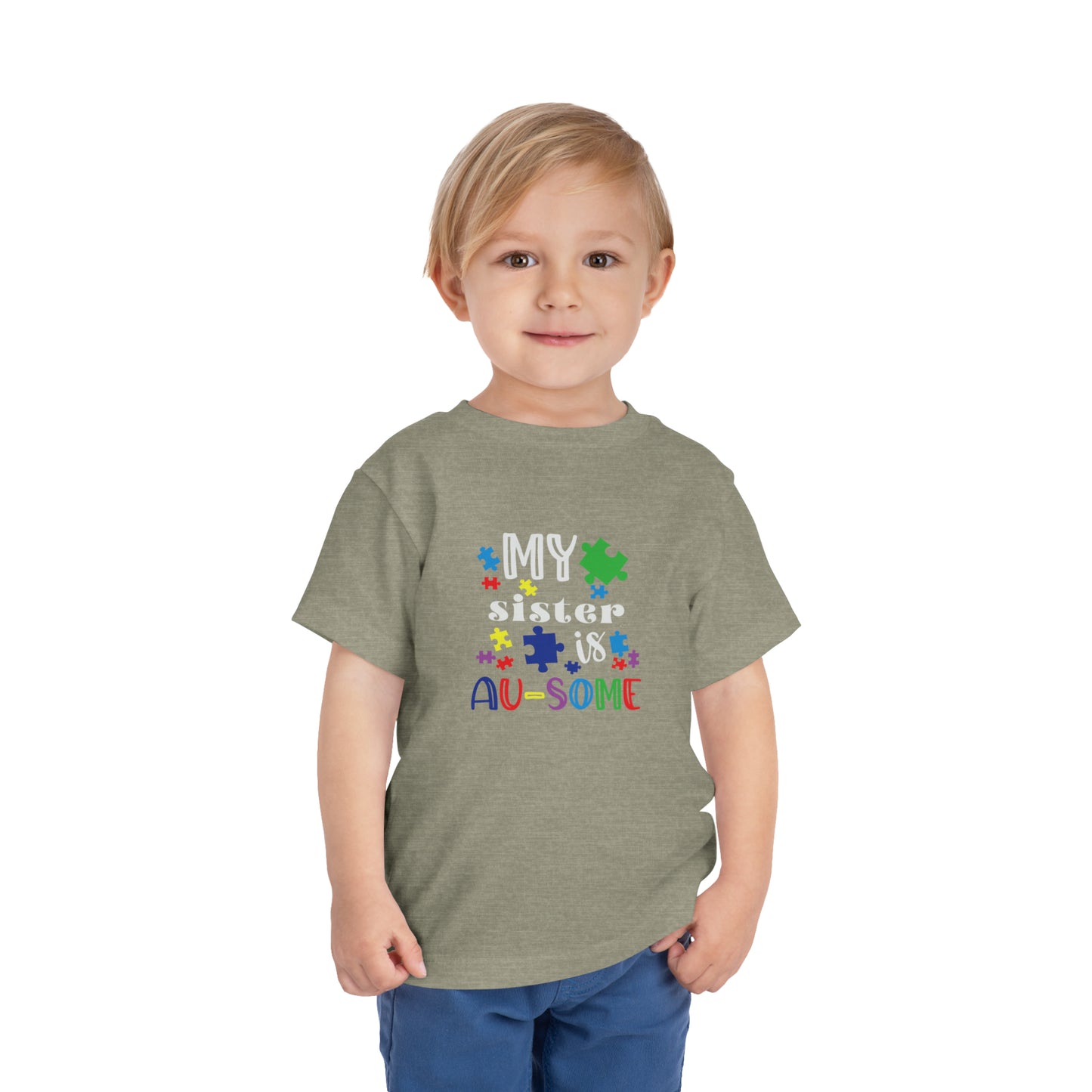 My Sister is Au-some Toddler Short Sleeve Tee