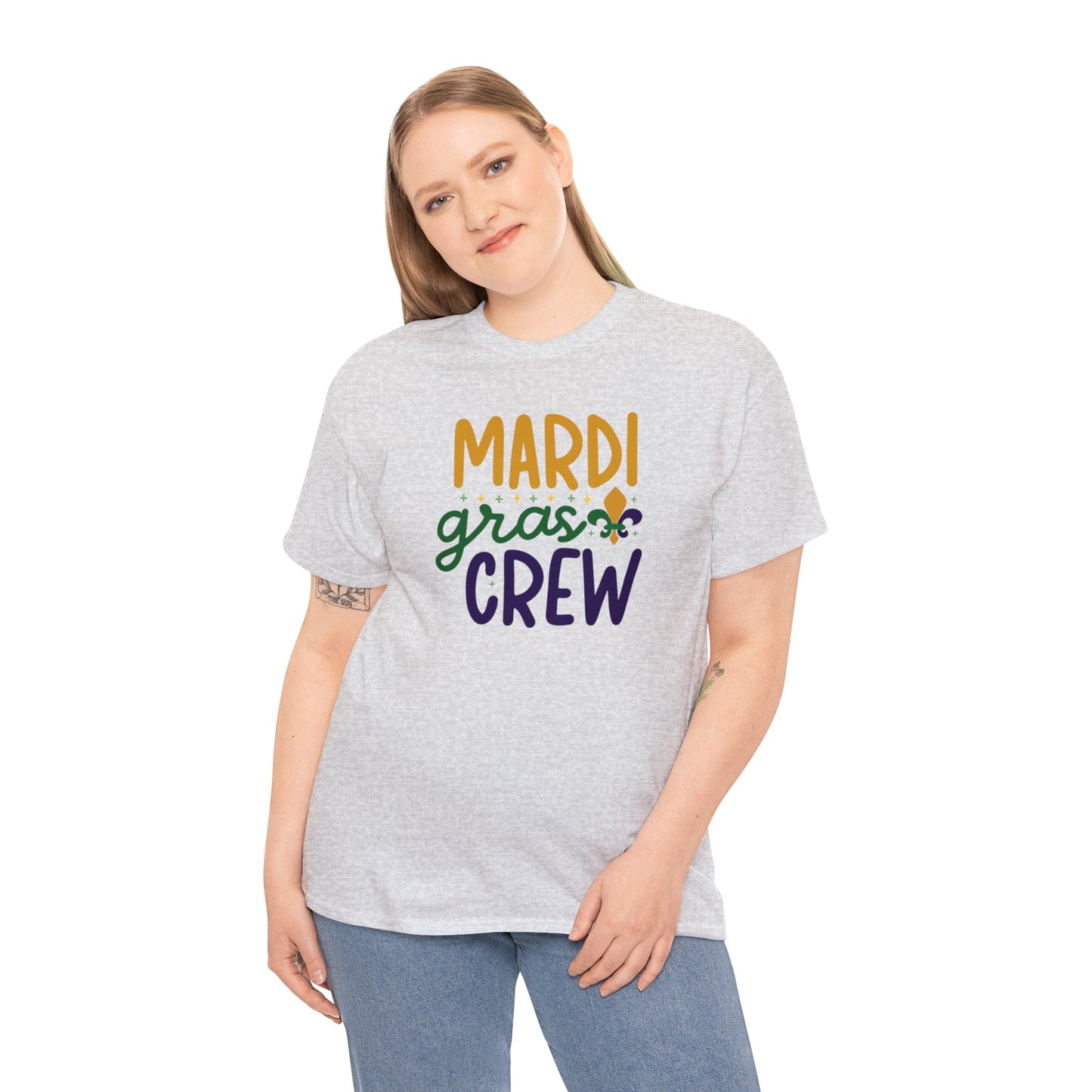Mardi Gras Crew #2 Unisex Heavy Cotton Tee