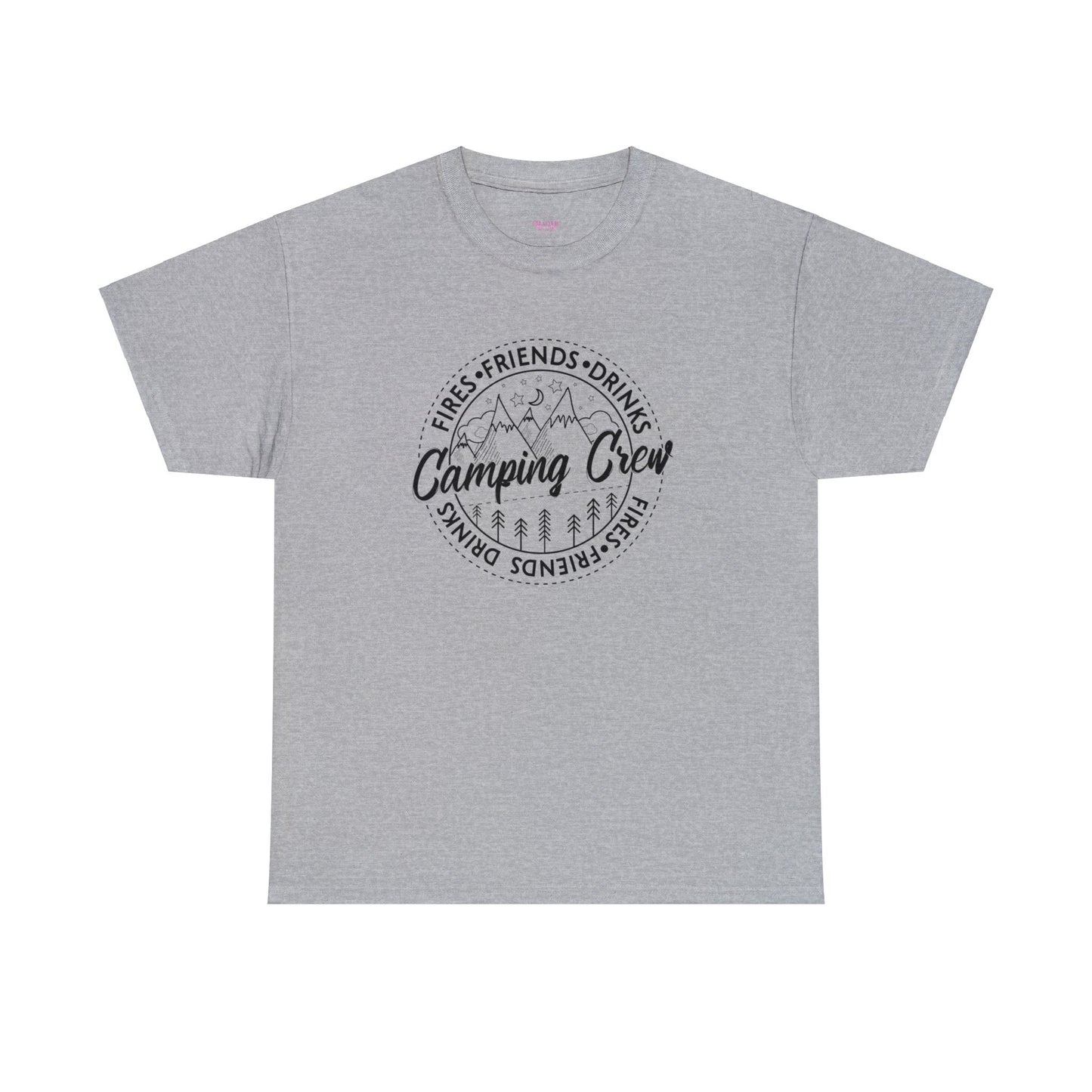 Camping Crew Unisex Heavy Cotton Tee