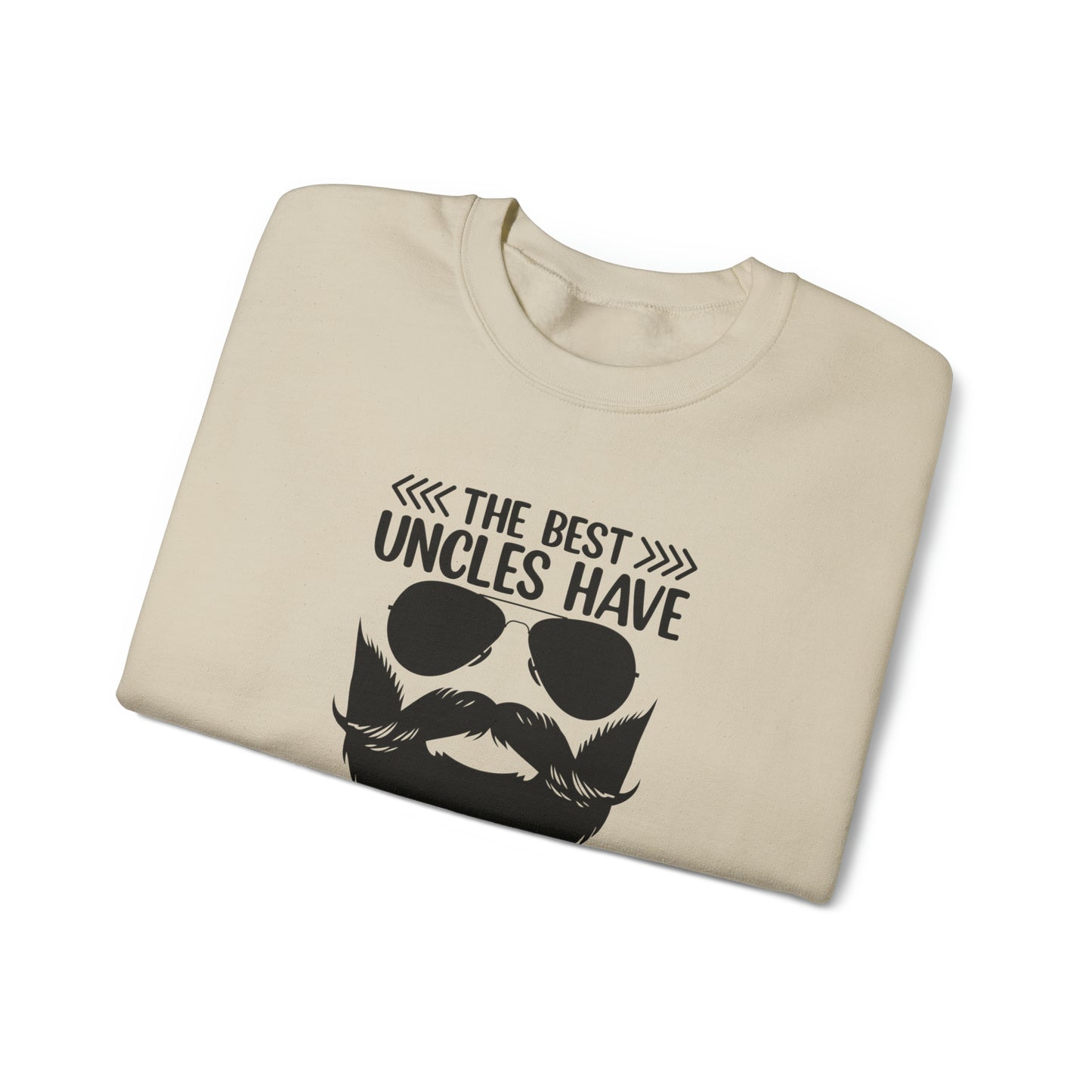 The Best Uncles Have Beards Unisex Heavy Blend™ Crewneck Sweatshirt