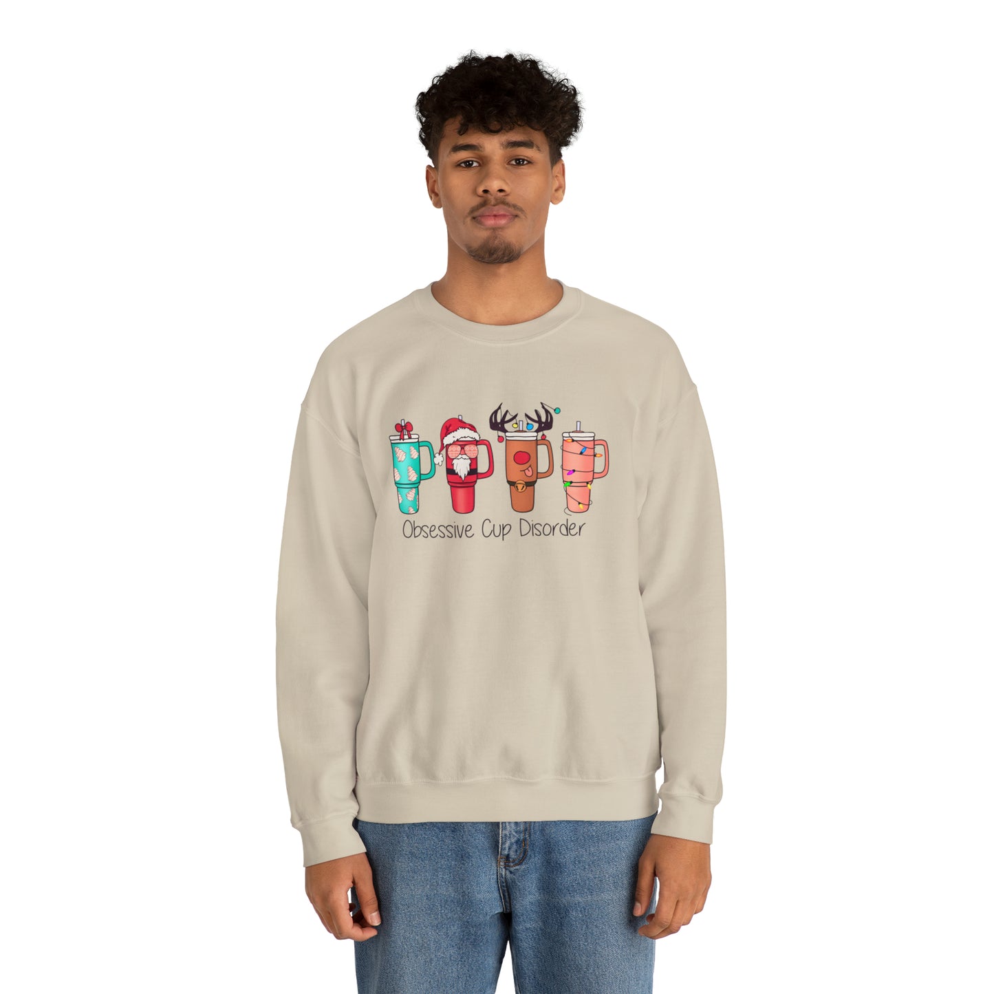 Obsessive Cup Disorder Unisex Heavy Blend™ Crewneck Sweatshirt
