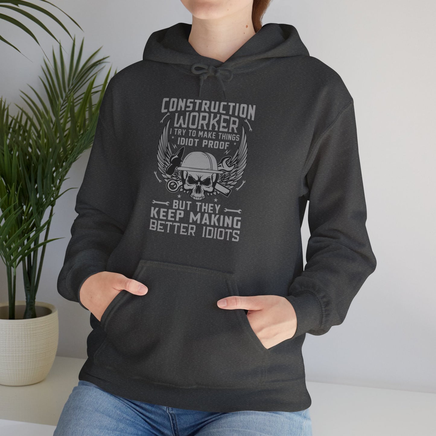 Contruction Worker Unisex Heavy Blend™ Hooded Sweatshirt
