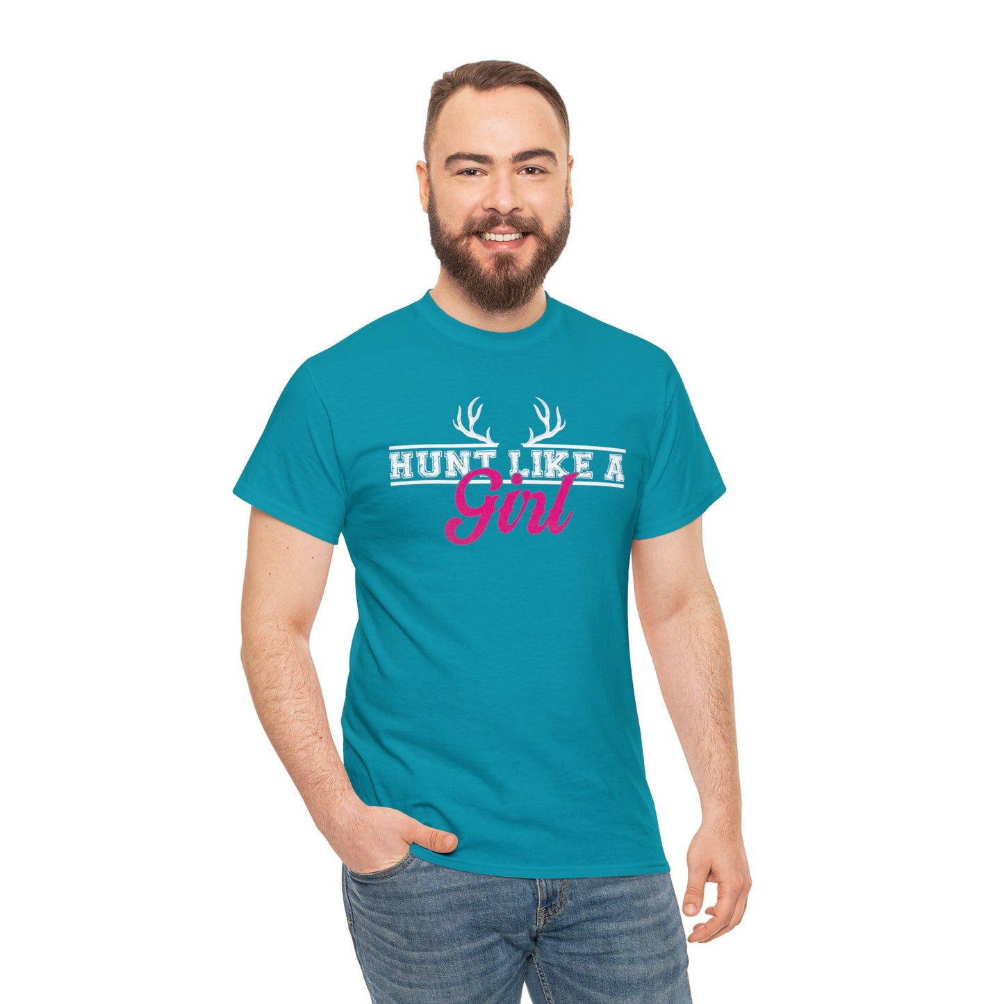 Hunt Like a Girl Unisex Heavy Cotton Tee