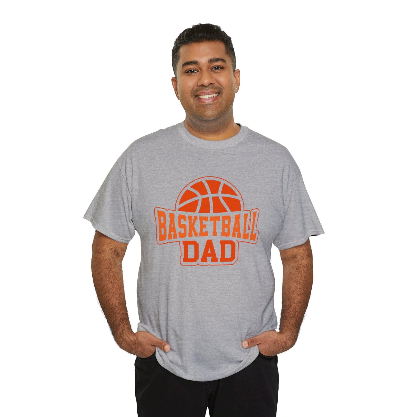 Basketball Dad Unisex Heavy Cotton Tee