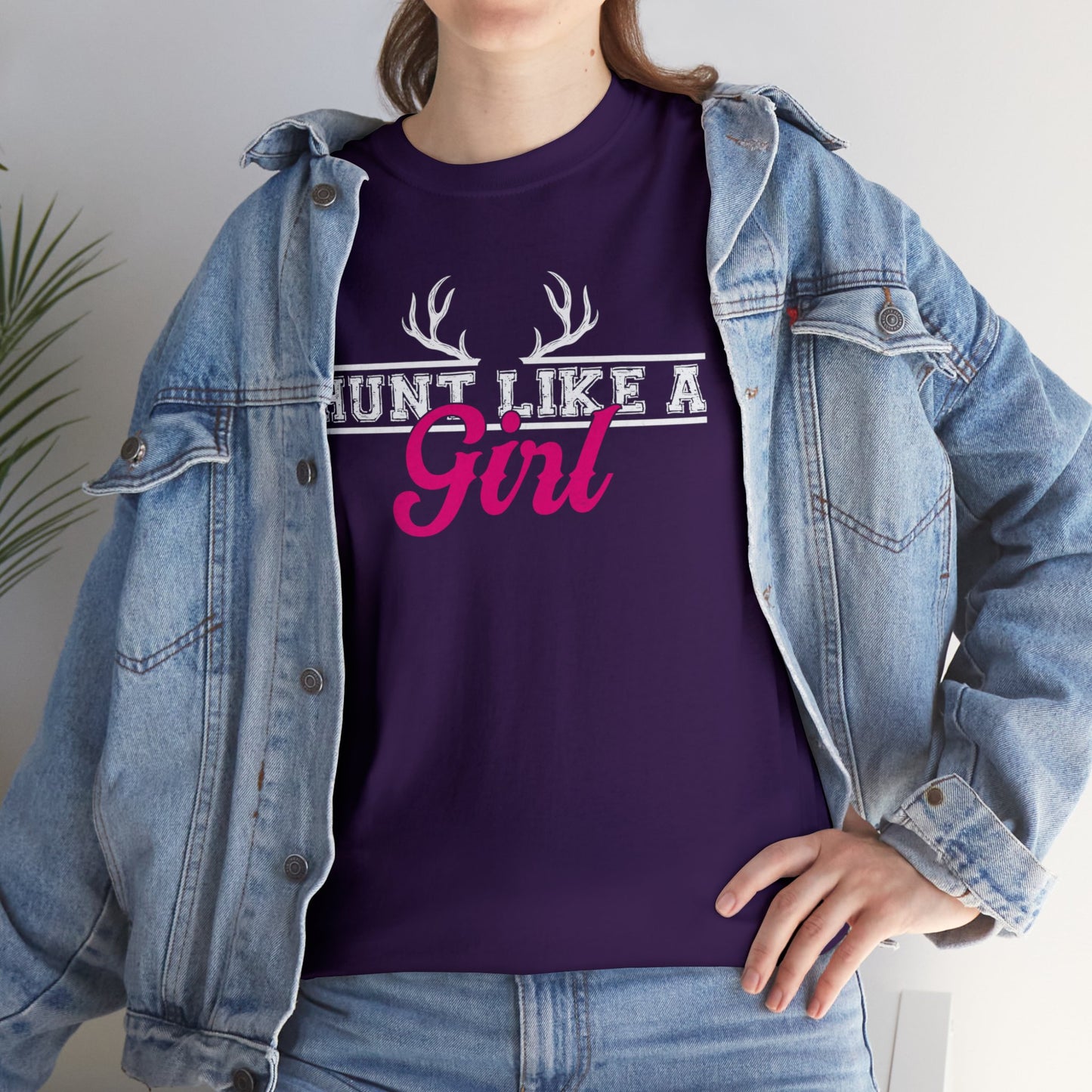 Hunt Like a Girl Unisex Heavy Cotton Tee