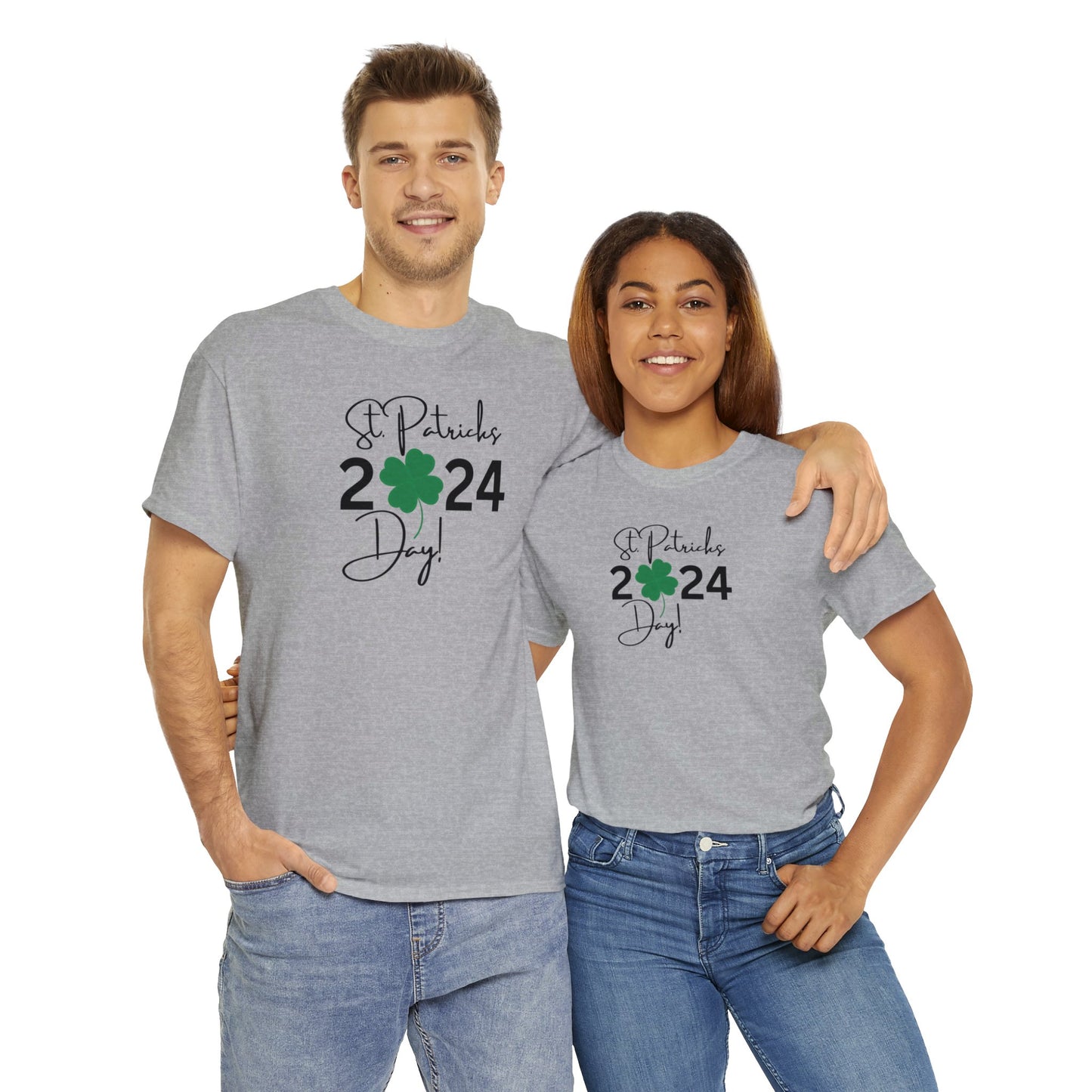 St Patricks Day 2024 Unisex Heavy Cotton Tee