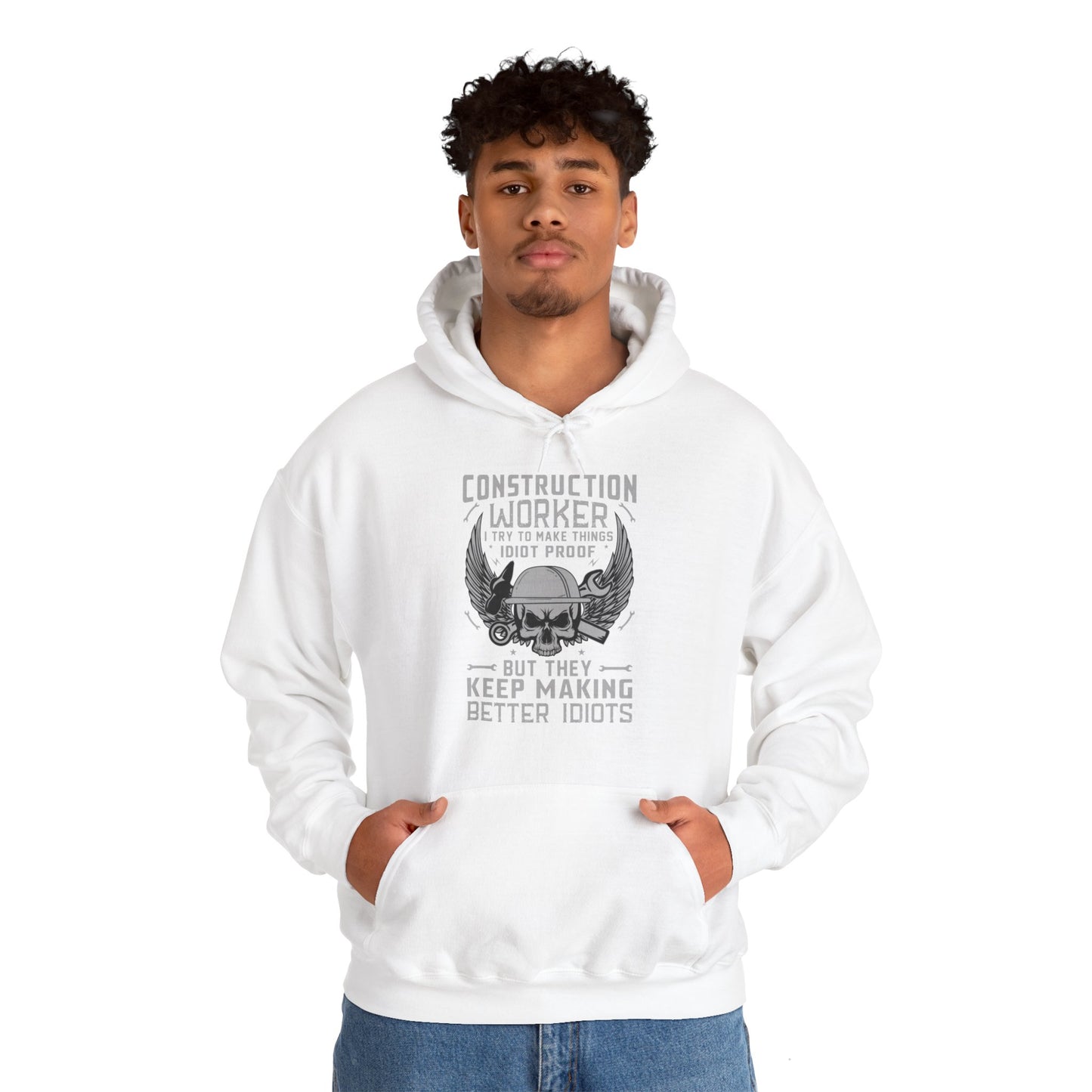 Contruction Worker Unisex Heavy Blend™ Hooded Sweatshirt