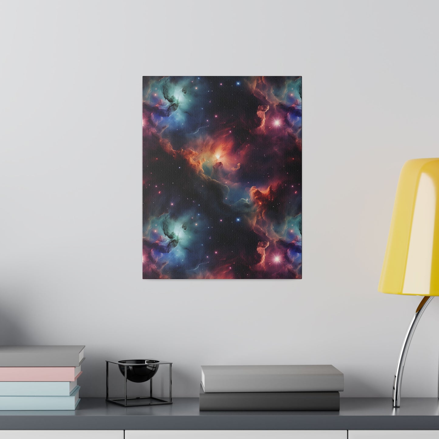 Cosmic Nebula Matte Canvas, Stretched, 0.75"