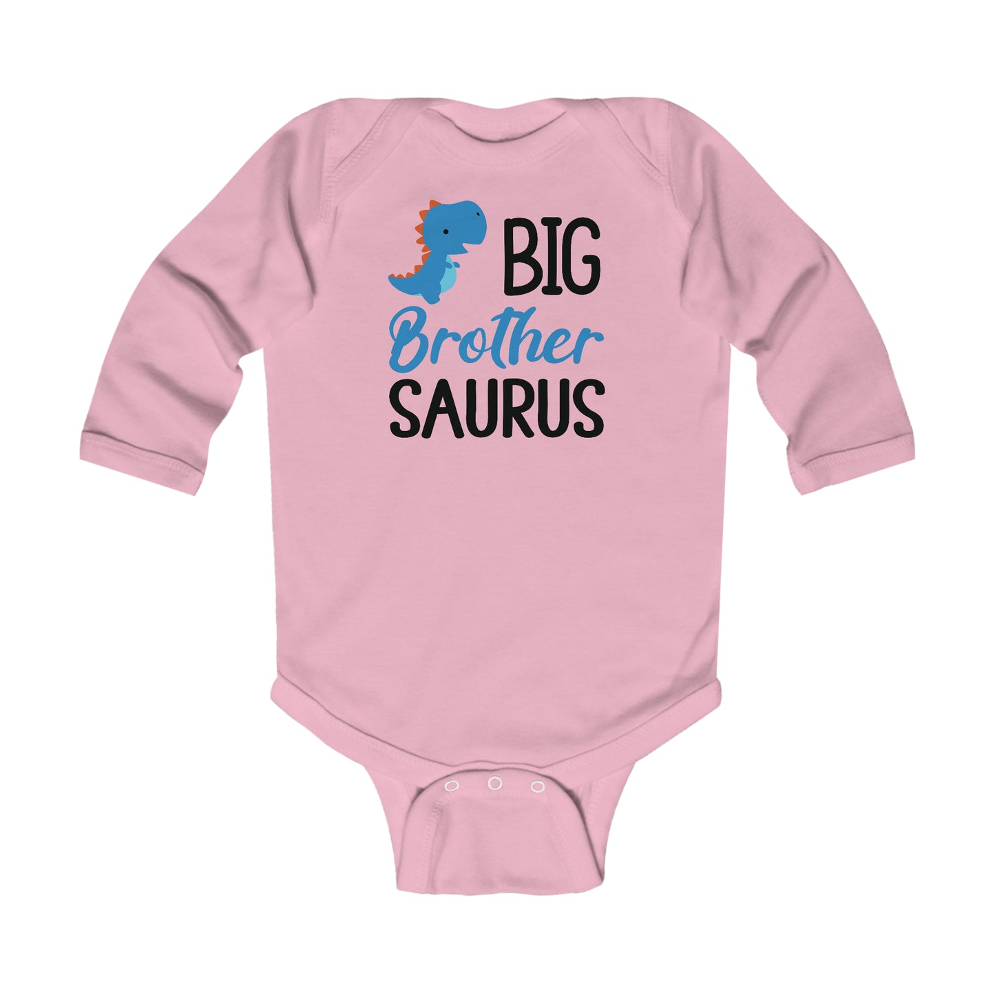 Big Brother Saurus Infant Long Sleeve Bodysuit