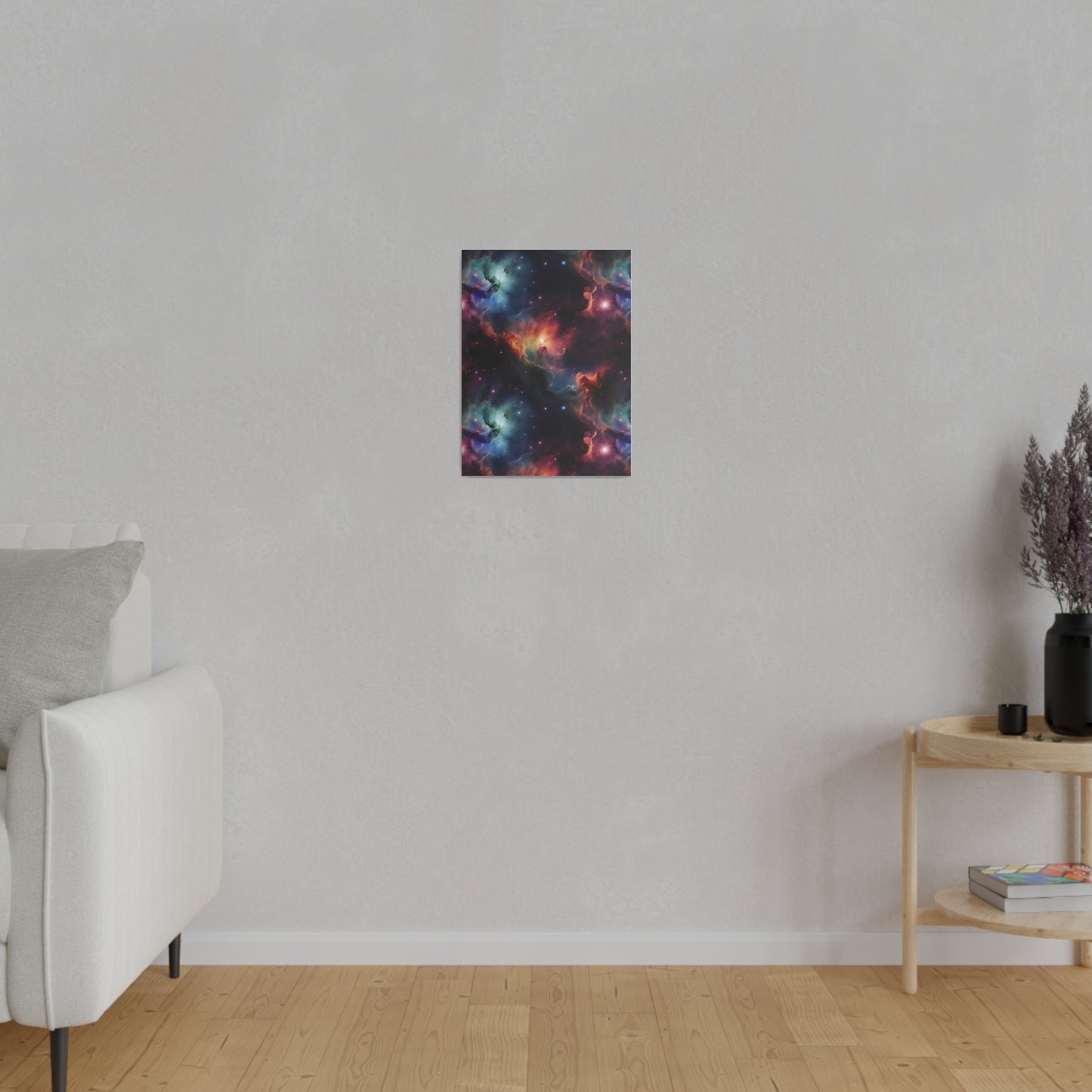 Cosmic Nebula Matte Canvas, Stretched, 0.75"