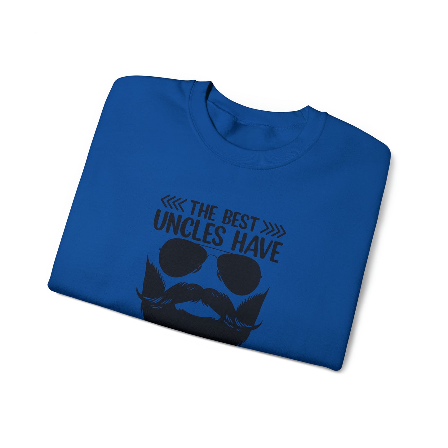 The Best Uncles Have Beards Unisex Heavy Blend™ Crewneck Sweatshirt