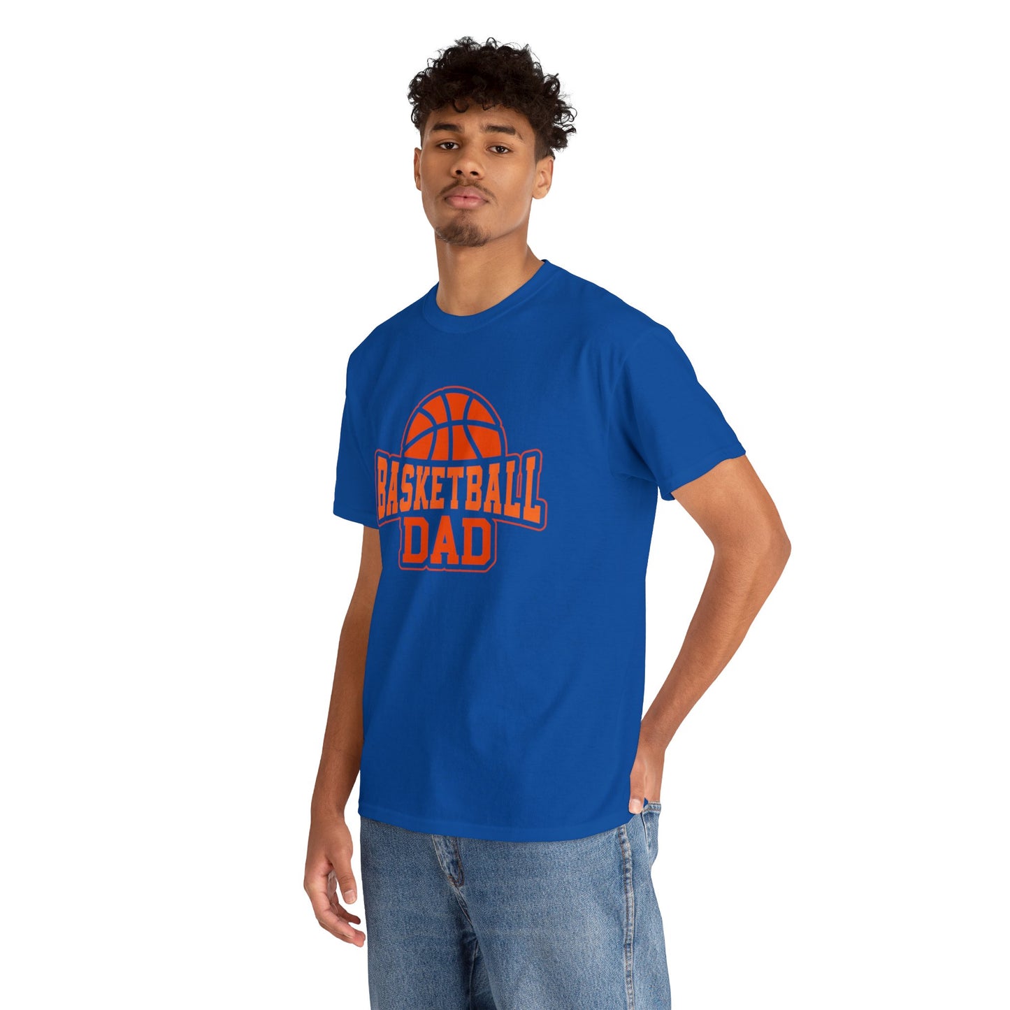 Basketball Dad Unisex Heavy Cotton Tee