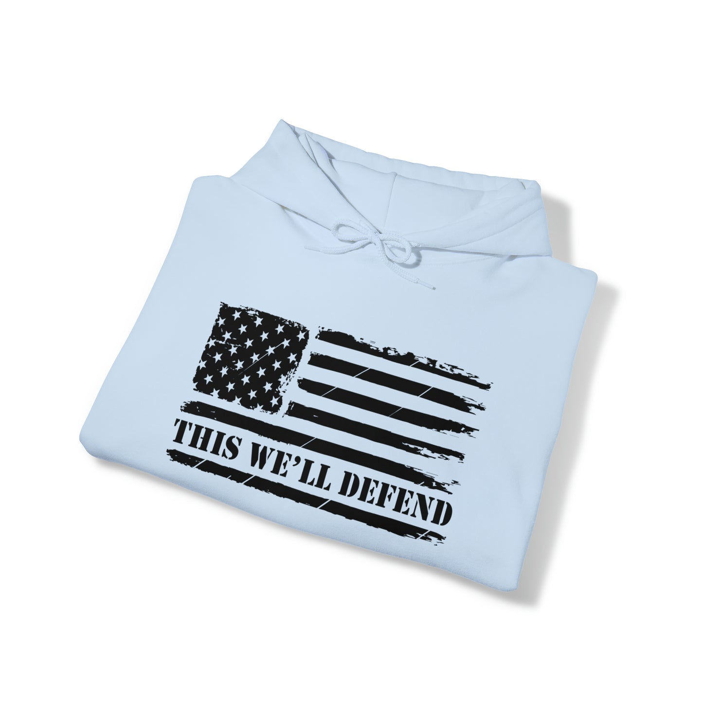 Flag This We'll Defend Unisex Heavy Blend™ Hooded Sweatshirt