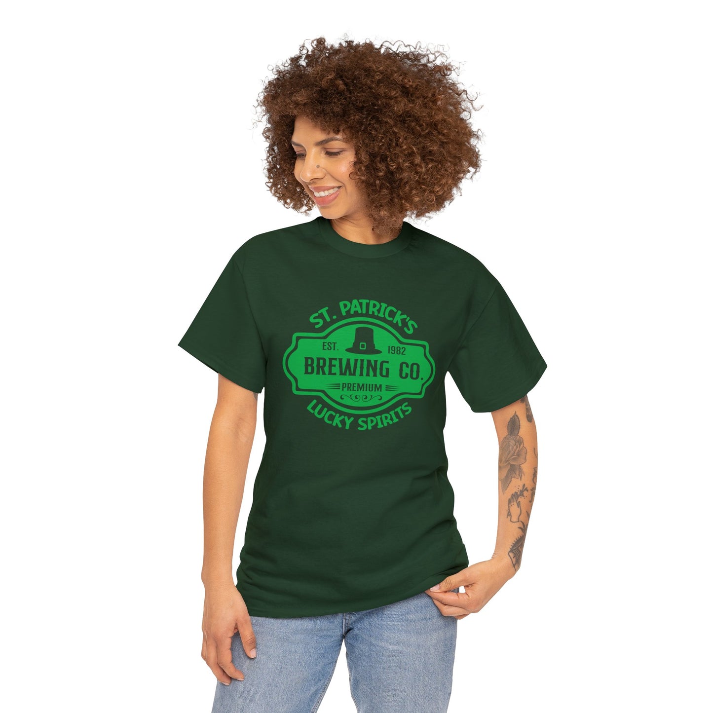 St. Patrick's Brewing Co. Unisex Heavy Cotton Tee