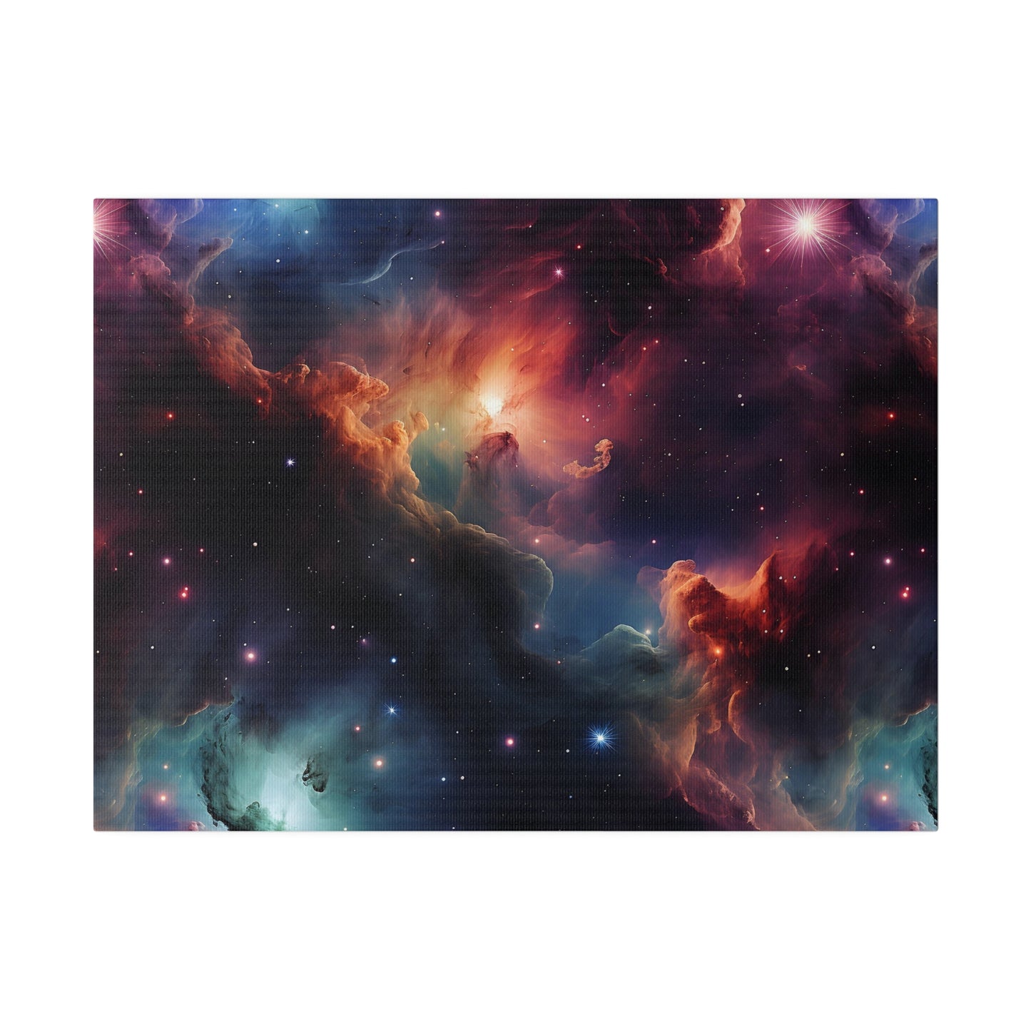 Cosmic Nebula Matte Canvas, Stretched, 0.75"