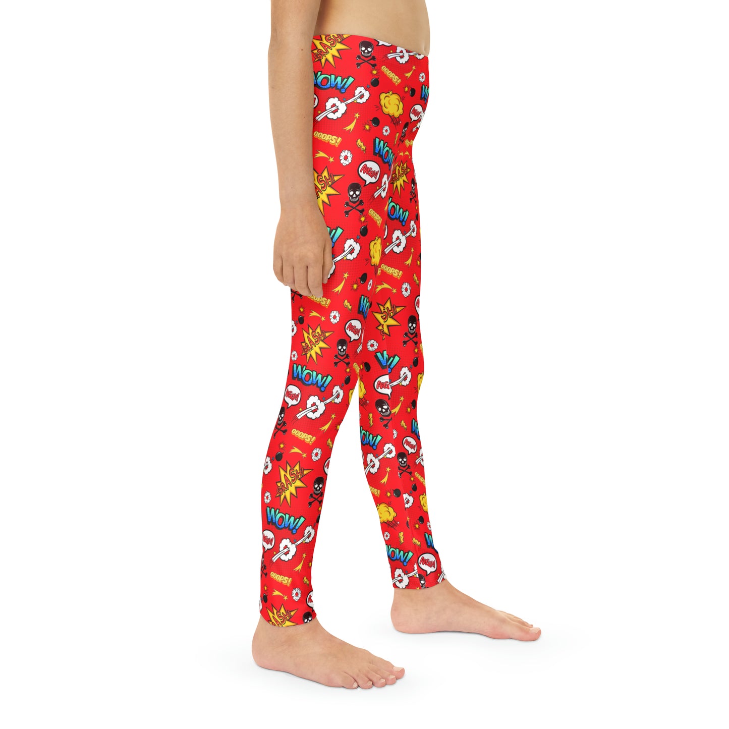 Superhero Inspired Youth Full-Length Leggings