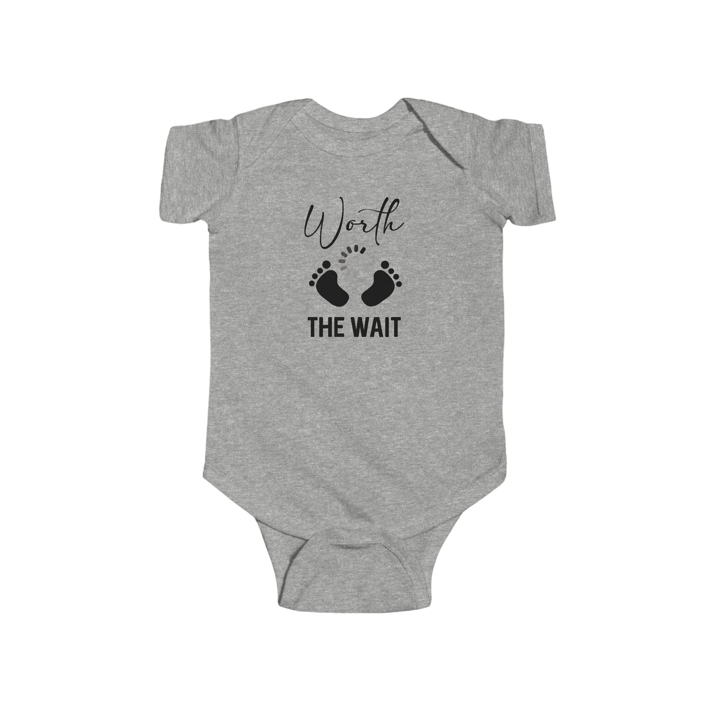 Worth the Wait Infant Fine Jersey Bodysuit