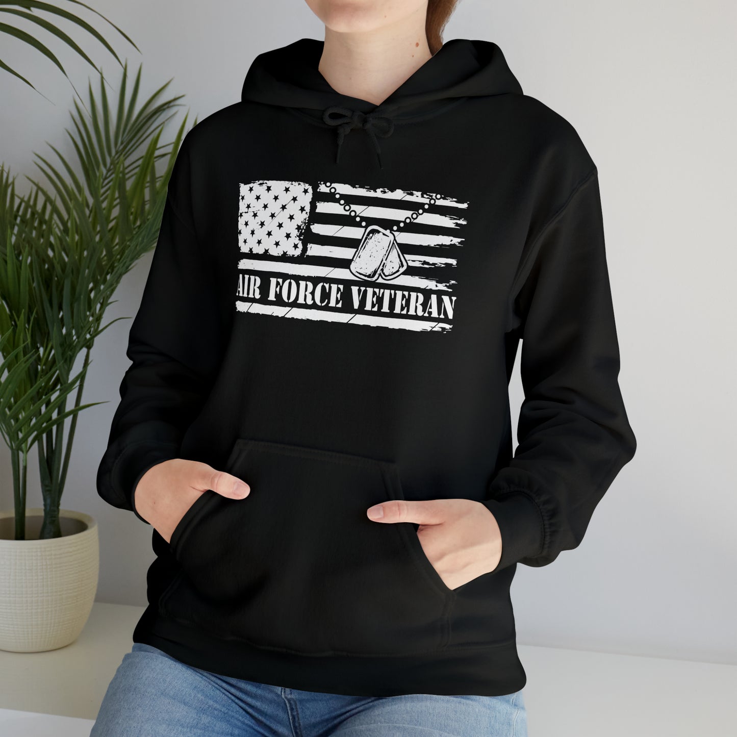 Air Force Veteran Unisex Heavy Blend™ Hooded Sweatshirt