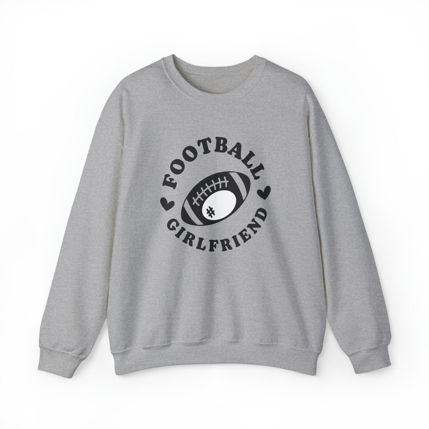 Football Girlfriend Unisex Heavy Blend™ Crewneck Sweatshirt