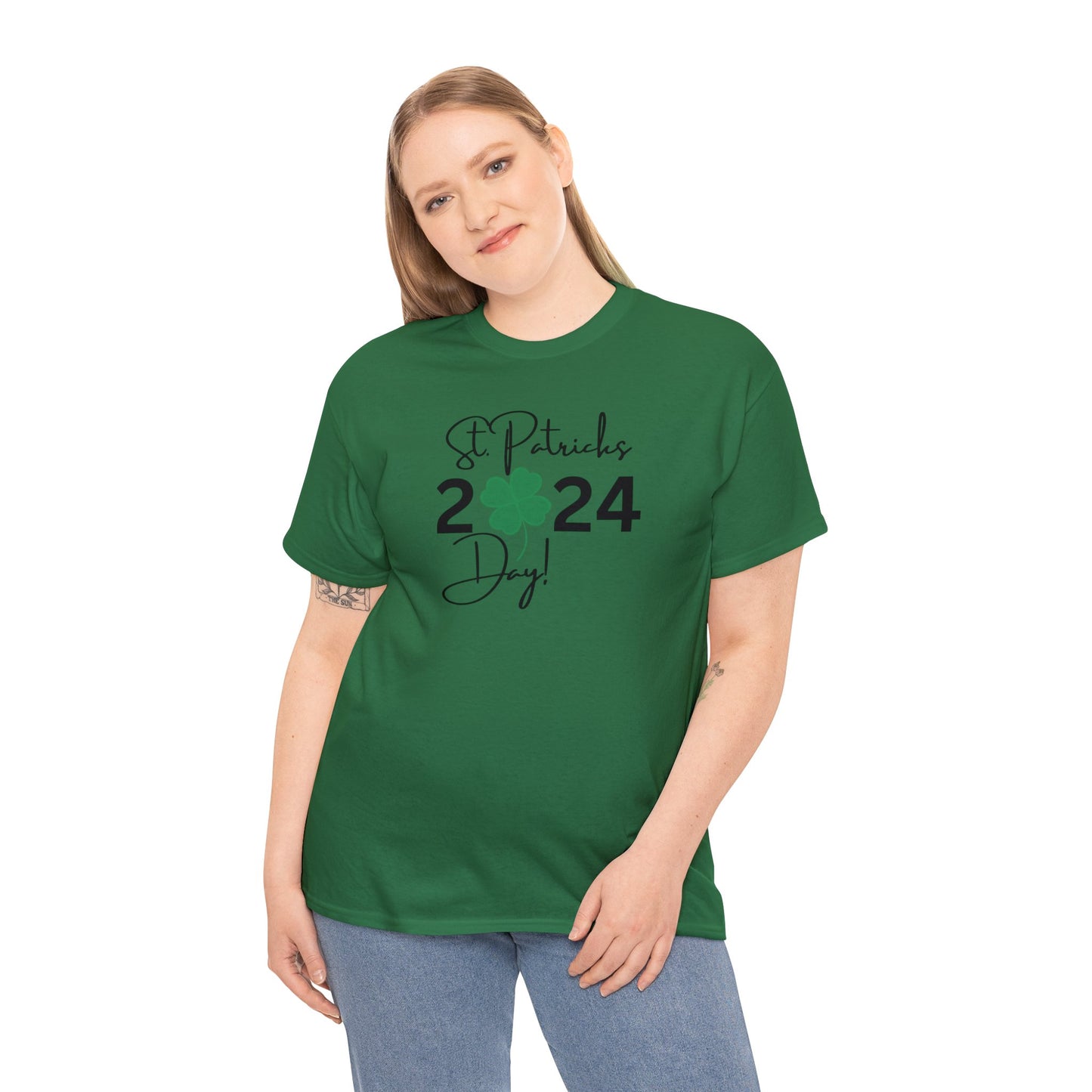 St Patricks Day 2024 Unisex Heavy Cotton Tee