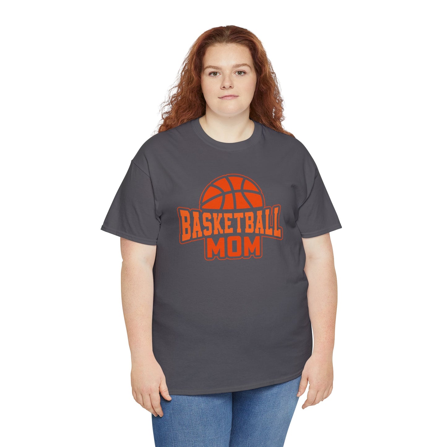 Basketball Mom Unisex Heavy Cotton Tee