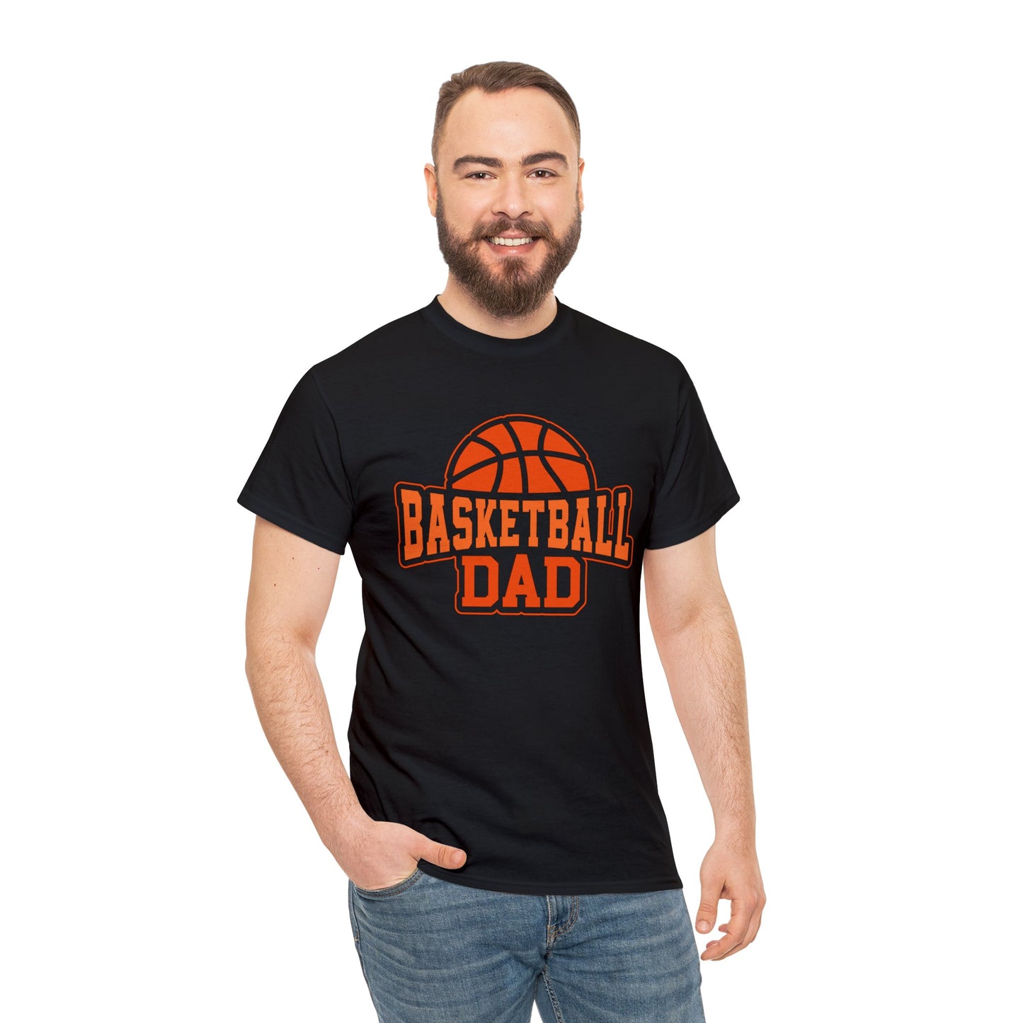 Basketball Dad Unisex Heavy Cotton Tee