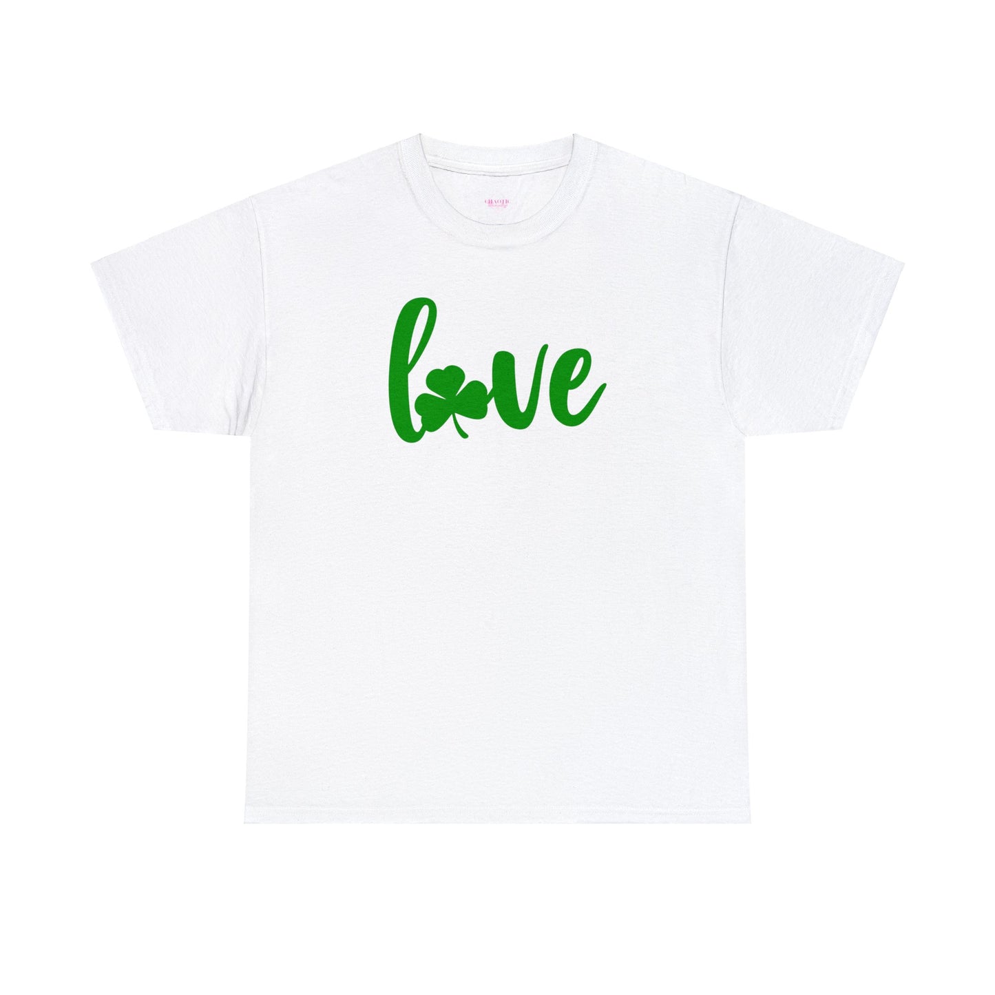 St. Patricks Day LOVE Unisex Heavy Cotton Tee