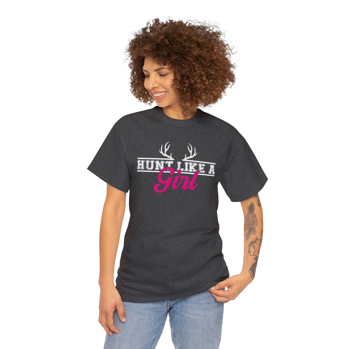 Hunt Like a Girl Unisex Heavy Cotton Tee