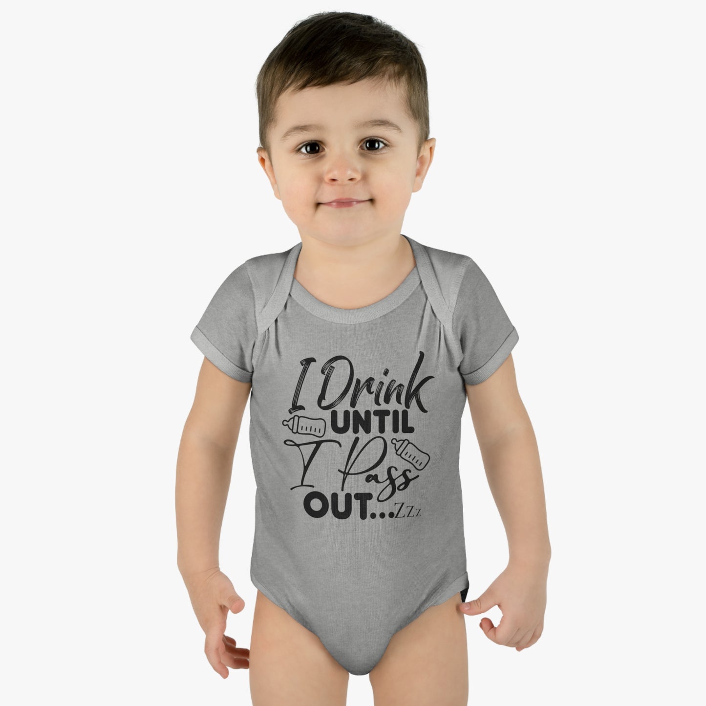 I Drink Until I Pass Out Infant Baby Rib Bodysuit