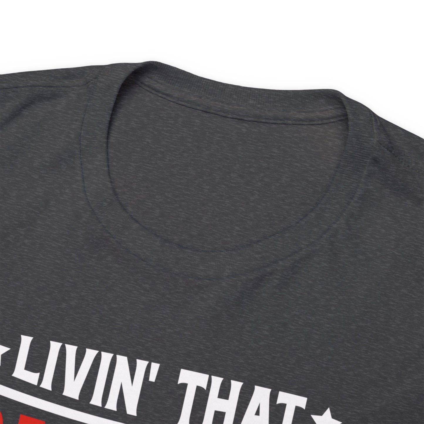 Livin That Baseball MOM Life shirt Unisex Heavy Cotton Tee