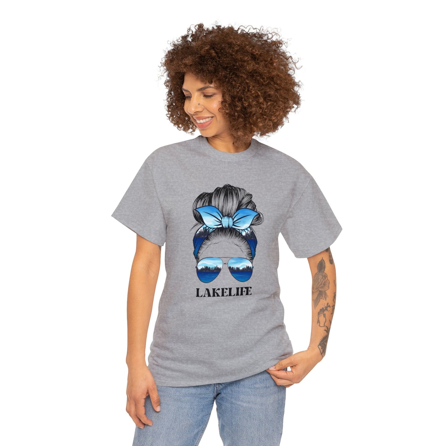 LAKELIFE Unisex Heavy Cotton Tee