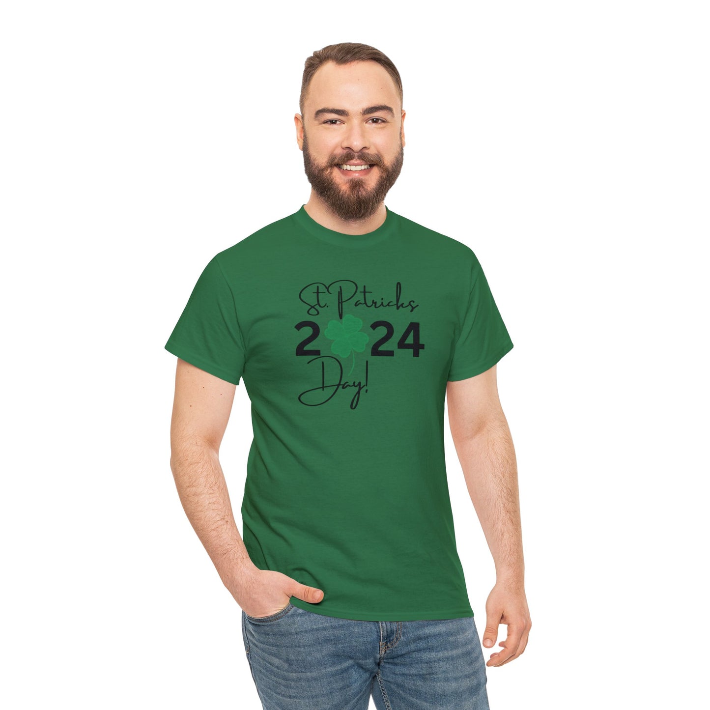 St Patricks Day 2024 Unisex Heavy Cotton Tee