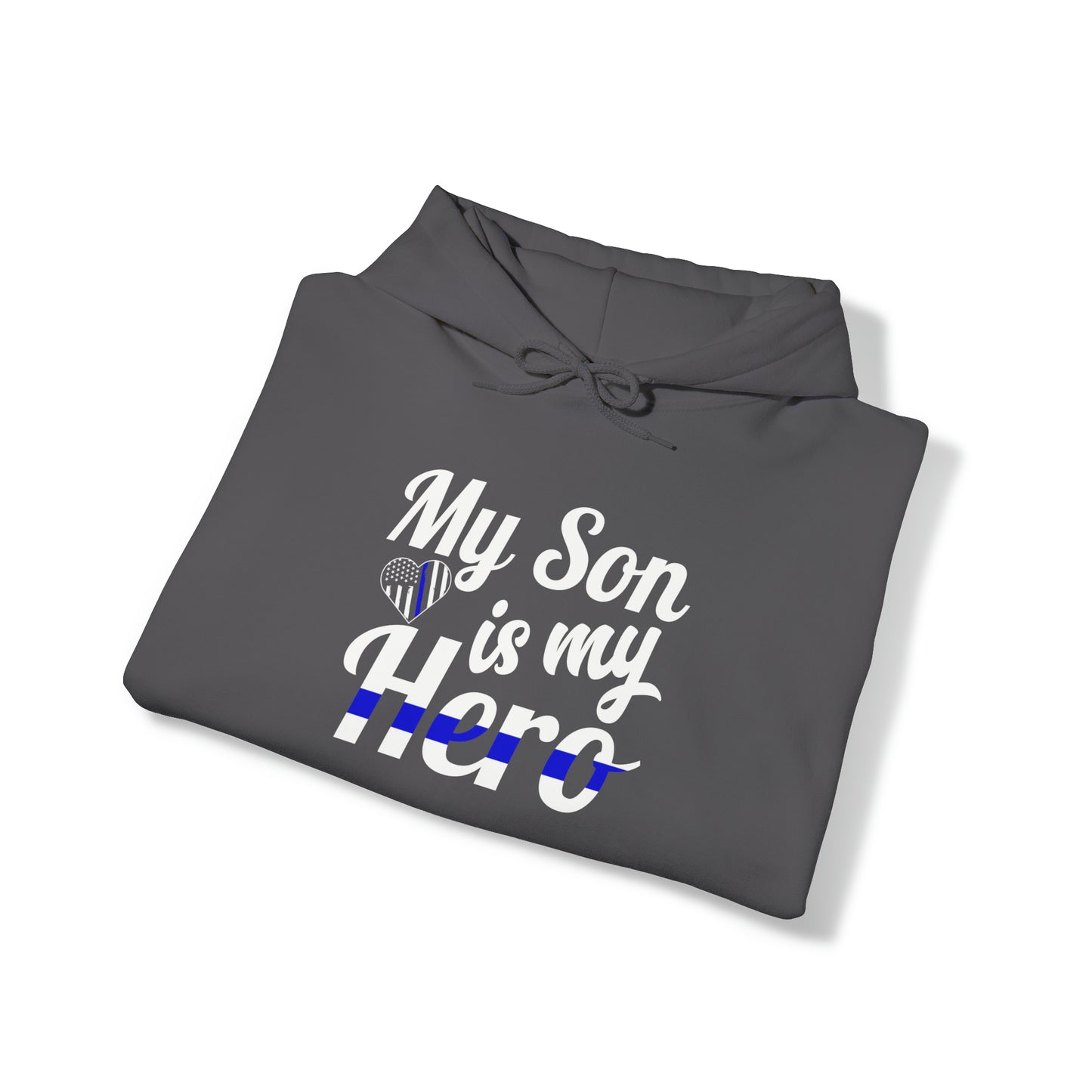 My Son My Hero Police Unisex Heavy Blend™ Hooded Sweatshirt