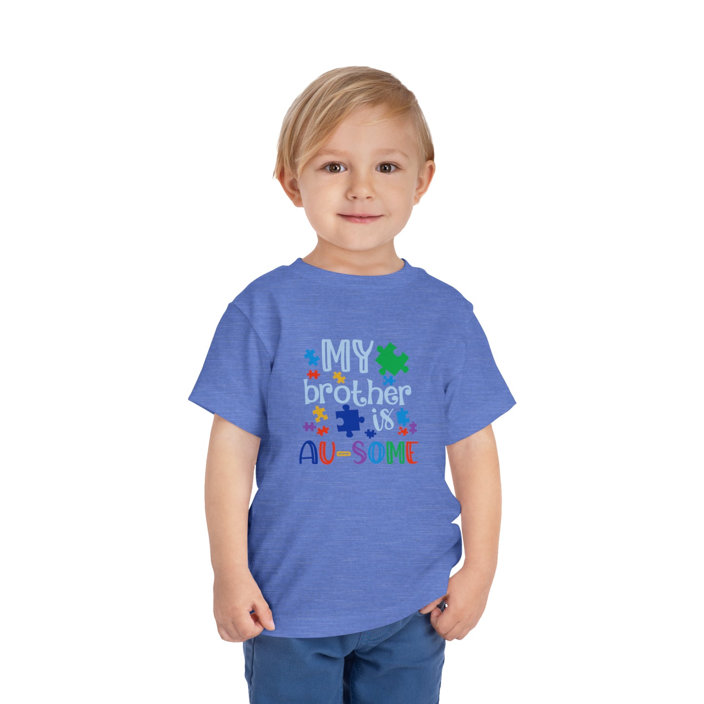 My Brother Is Au-some Toddler Short Sleeve Tee