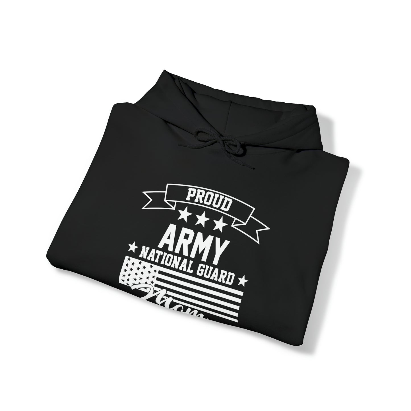 Proud Army National Guard MOM Unisex Heavy Blend™ Hooded Sweatshirt