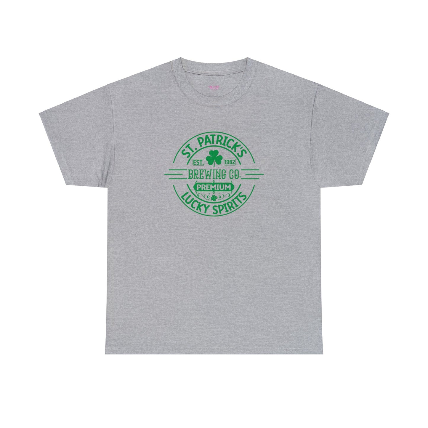 St. Patrick's Brewing Co. Style 3 Unisex Heavy Cotton Tee
