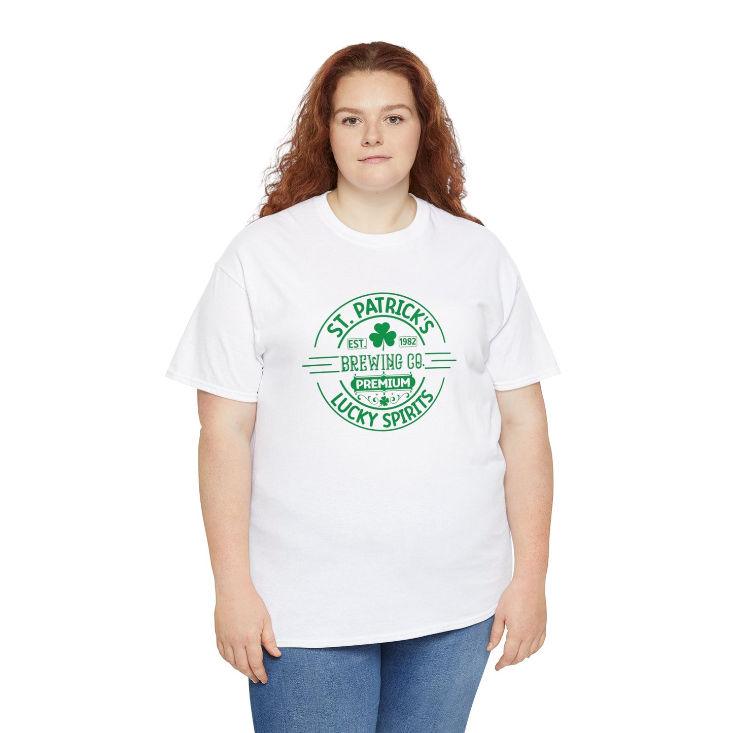 St. Patrick's Brewing Co. Style 3 Unisex Heavy Cotton Tee