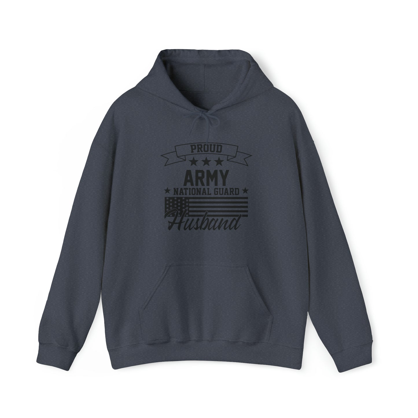 Proud Army National Guard Husband Unisex Heavy Blend™ Hooded Sweatshirt