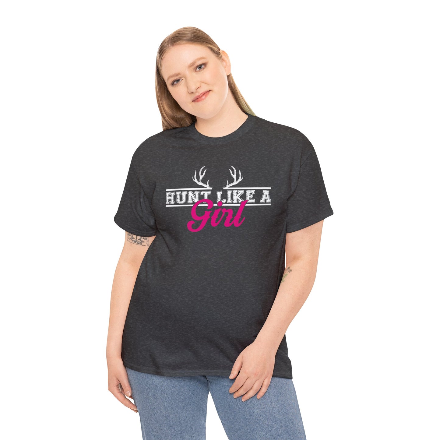 Hunt Like a Girl Unisex Heavy Cotton Tee