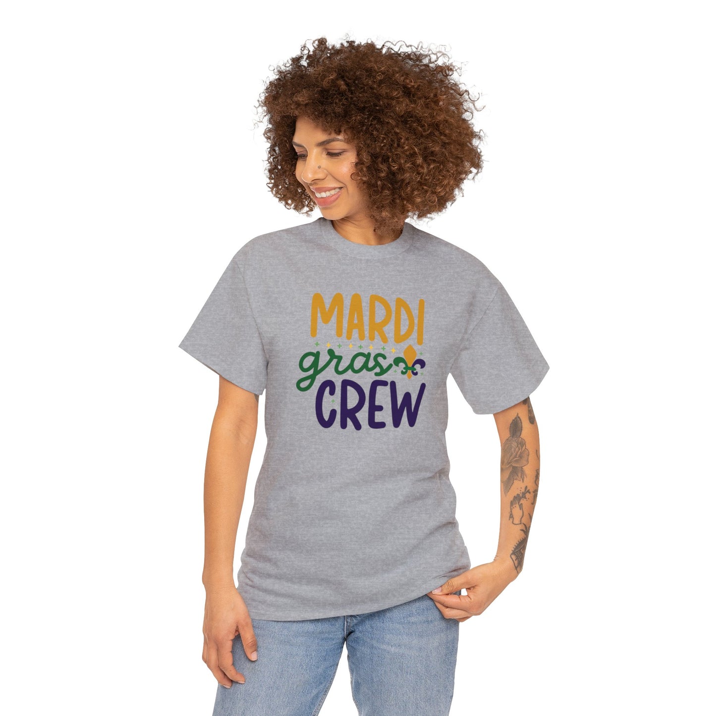Mardi Gras Crew #2 Unisex Heavy Cotton Tee
