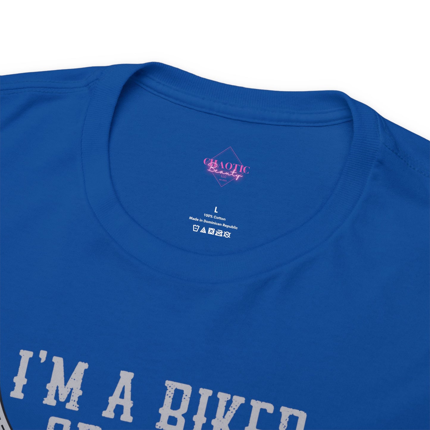 Im a Biker Grandpa LIke a Normal Grandpa Except Much Cooler Unisex Heavy Cotton Tee
