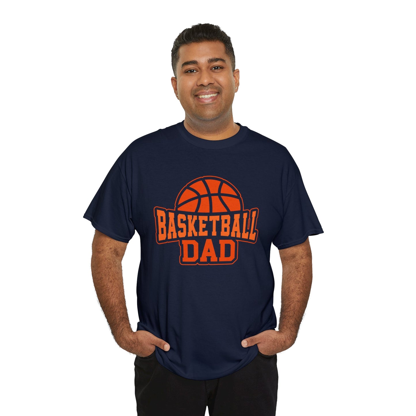 Basketball Dad Unisex Heavy Cotton Tee