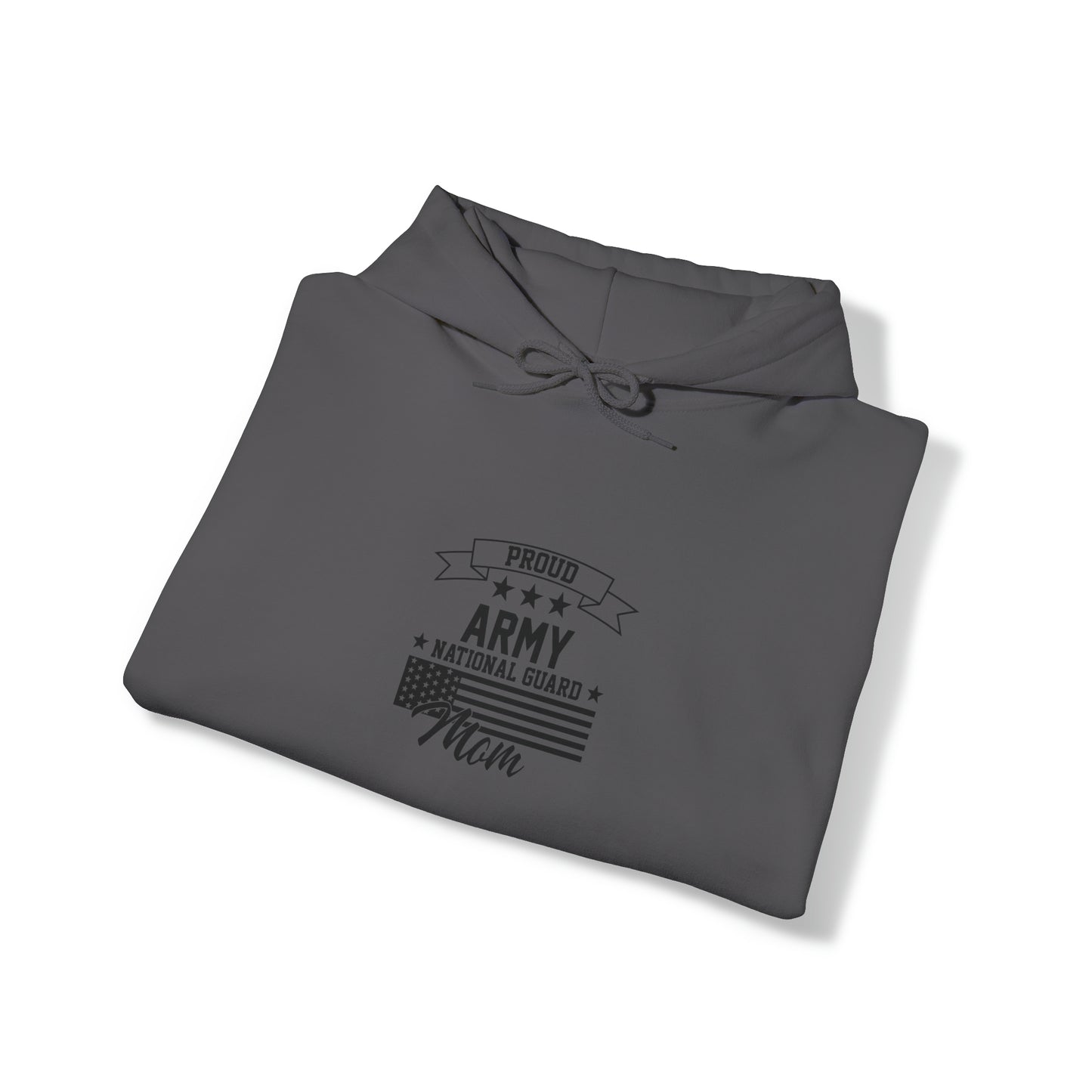 Proud Army National Guard MOM Unisex Heavy Blend™ Hooded Sweatshirt