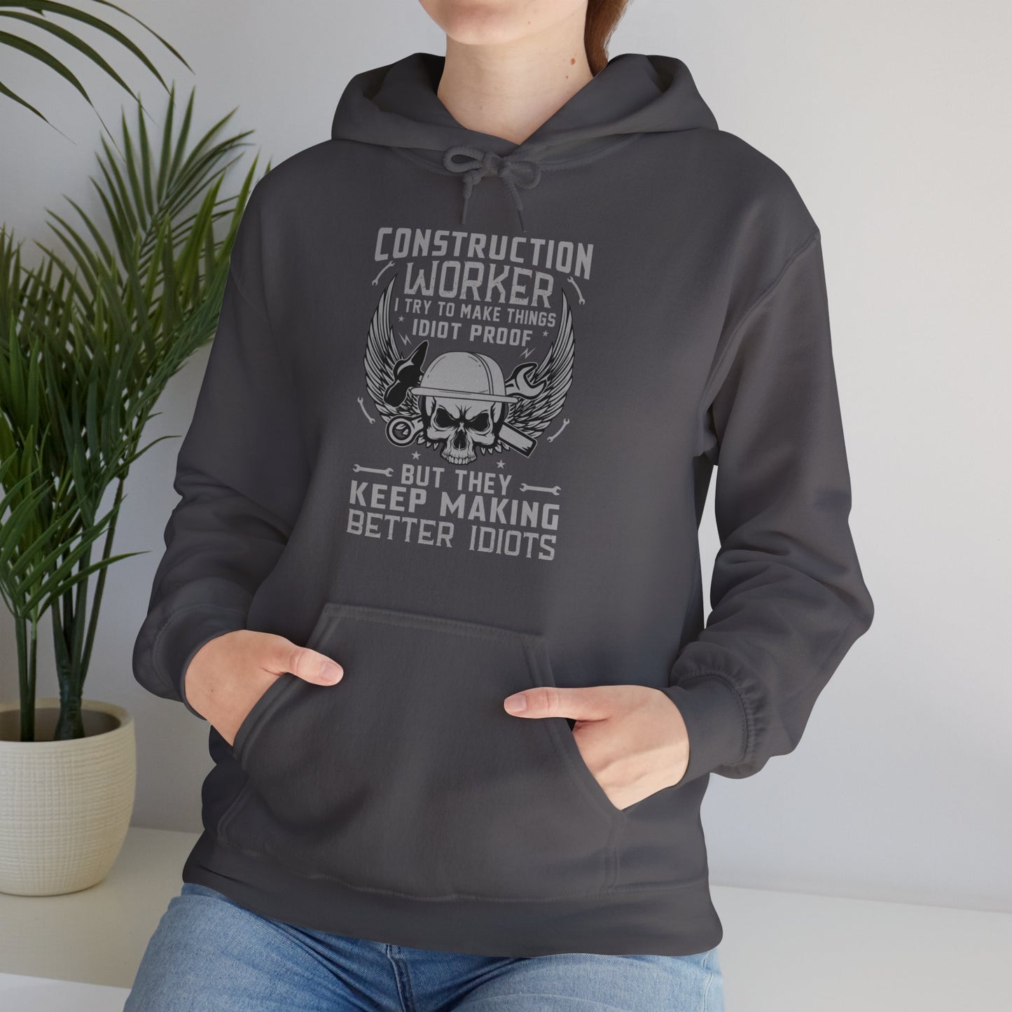 Contruction Worker Unisex Heavy Blend™ Hooded Sweatshirt